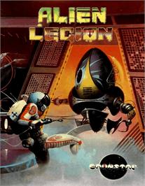 Box cover for Alien Legion on the Commodore Amiga.