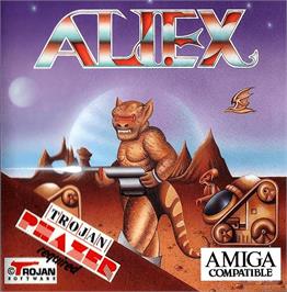 Box cover for Aliex on the Commodore Amiga.