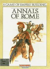 Box cover for Annals Of Rome on the Commodore Amiga.