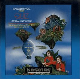 Box cover for Answer Back - Junior Quiz on the Commodore Amiga.