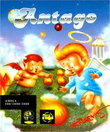 Box cover for Antago on the Commodore Amiga.