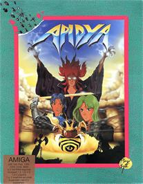 Box cover for Apidya on the Commodore Amiga.