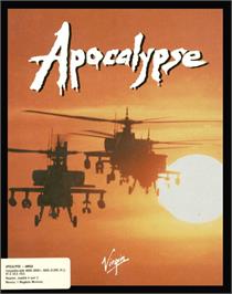Box cover for Apocalypse on the Commodore Amiga.