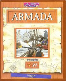 Box cover for Armada on the Commodore Amiga.
