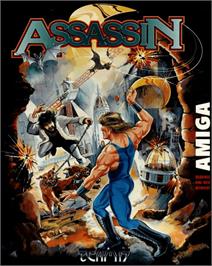 Box cover for Assassin on the Commodore Amiga.