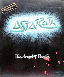 Box cover for Astaroth: The Angel of Death on the Commodore Amiga.