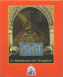 Box cover for Astate: La Malédiction des Templiers on the Commodore Amiga.