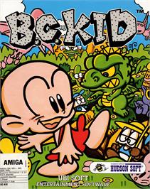 Box cover for B.c. Kid on the Commodore Amiga.