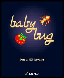 Box cover for Baby Bug on the Commodore Amiga.