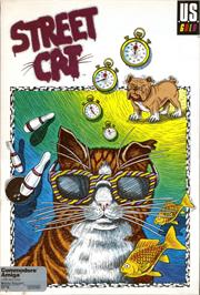 Box cover for Bad Cat on the Commodore Amiga.