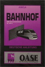 Box cover for Bahnhof on the Commodore Amiga.