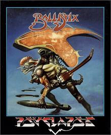 Box cover for Ballistix on the Commodore Amiga.