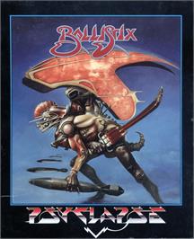Box cover for Ballistix on the Commodore Amiga.