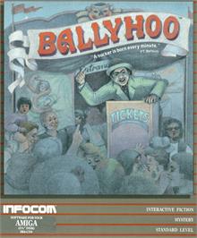 Box cover for Ballyhoo on the Commodore Amiga.