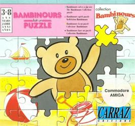 Box cover for Bambinours Fait Un Puzzle on the Commodore Amiga.