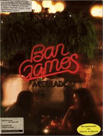 Box cover for Bar Games on the Commodore Amiga.