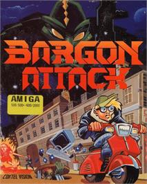 Box cover for Bargon Attack on the Commodore Amiga.