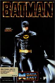Box cover for Batman - The Movie on the Commodore Amiga.