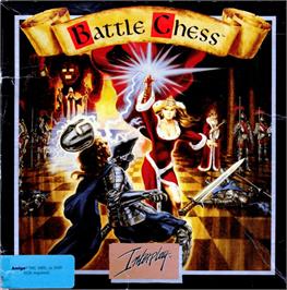 Box cover for Battle Chess on the Commodore Amiga.
