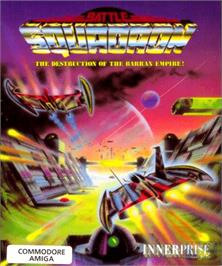 Box cover for Battle Squadron on the Commodore Amiga.