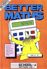 Box cover for Better Maths on the Commodore Amiga.