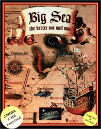 Box cover for Big Sea: The Better One Will Win on the Commodore Amiga.