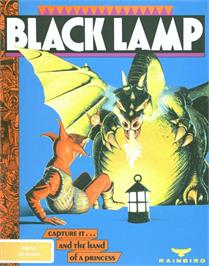 Box cover for Black Lamp on the Commodore Amiga.