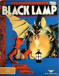 Box cover for Black Lamp on the Commodore Amiga.