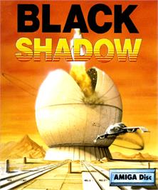 Box cover for Black Shadow on the Commodore Amiga.