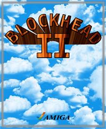 Box cover for Blockhead 2 on the Commodore Amiga.