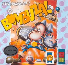 Box cover for Bombuzal on the Commodore Amiga.