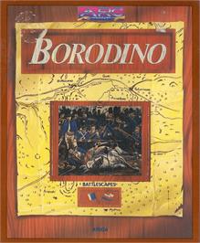 Box cover for Borodino on the Commodore Amiga.