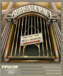 Box cover for Bureaucracy on the Commodore Amiga.