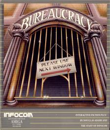 Box cover for Bureaucracy on the Commodore Amiga.