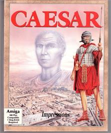 Box cover for Caesar on the Commodore Amiga.