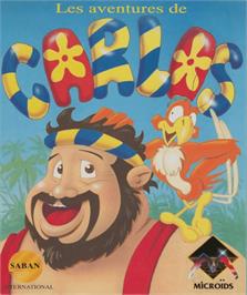 Box cover for Carlos on the Commodore Amiga.