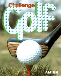 Box cover for Challenge Golf on the Commodore Amiga.
