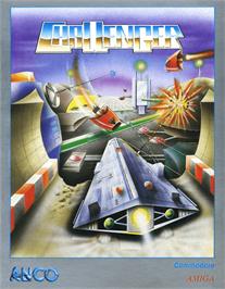 Box cover for Challenger on the Commodore Amiga.