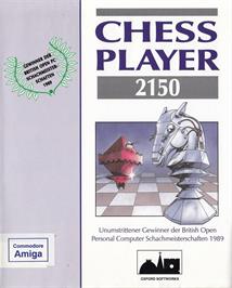 Box cover for Chess Player 2150 on the Commodore Amiga.