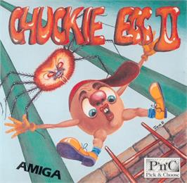 Box cover for Chuckie Egg 2 on the Commodore Amiga.