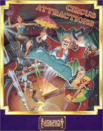 Box cover for Circus Attractions on the Commodore Amiga.