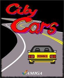 Box cover for City Cars on the Commodore Amiga.