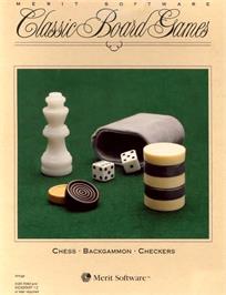 Box cover for Classic Board Games on the Commodore Amiga.