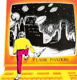 Box cover for Classic Invaders on the Commodore Amiga.