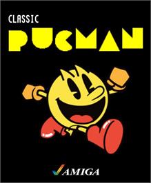 Box cover for Classic Pucman on the Commodore Amiga.