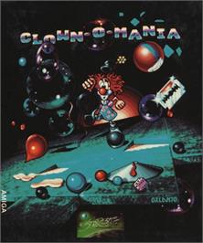 Box cover for Clown 'o' Mania on the Commodore Amiga.