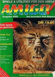 Box cover for Color Buster on the Commodore Amiga.