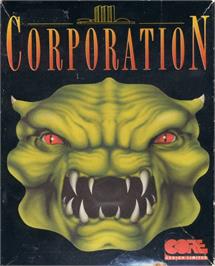 Box cover for Corporation on the Commodore Amiga.