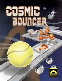Box cover for Cosmic Bouncer on the Commodore Amiga.