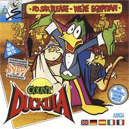 Box cover for Count Duckula In No Sax Please - We're Egyptian on the Commodore Amiga.